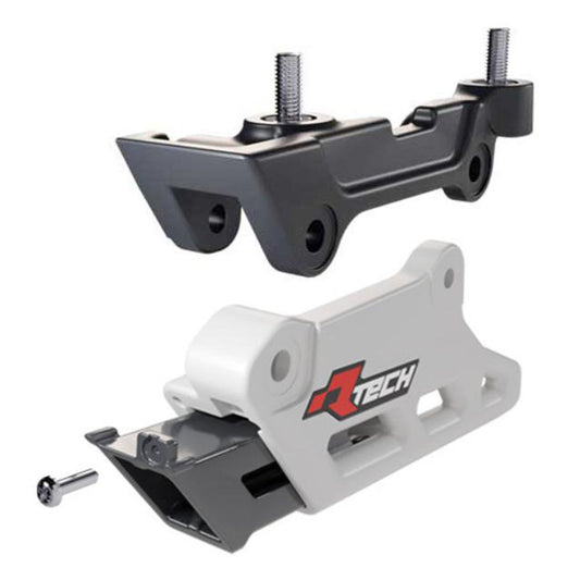 Rtech Monoblock Worx Chain Guide - White / Black