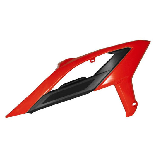 Rtech Radiator Shrouds - Red / Black