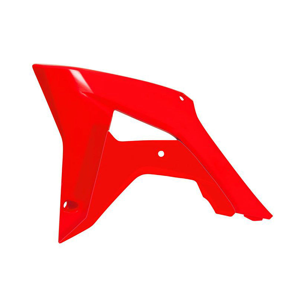 Rtech Radiator Shrouds - Neon Red