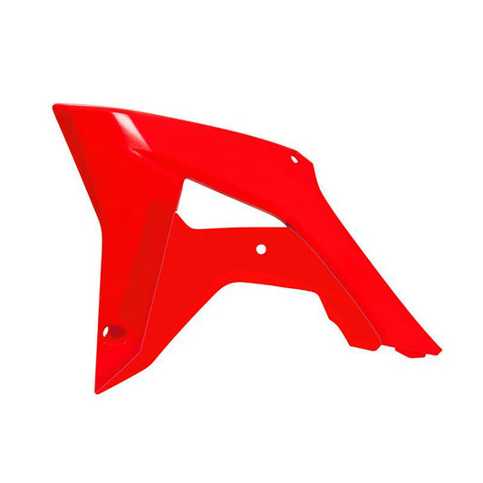 Rtech Radiator Shrouds - Neon Red