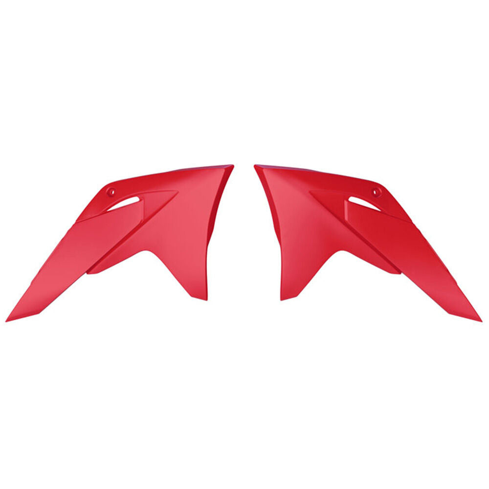 Rtech Radiator Shrouds - Red