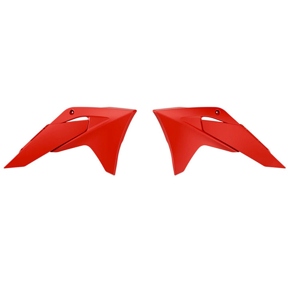 Rtech Radiator Shrouds - Red
