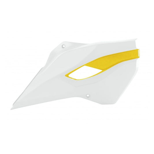 Rtech Radiator Shrouds - Yellow / White