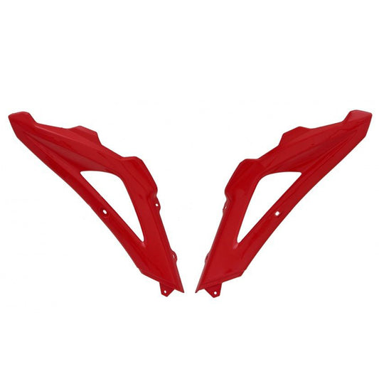 Rtech Radiator Shrouds - Red