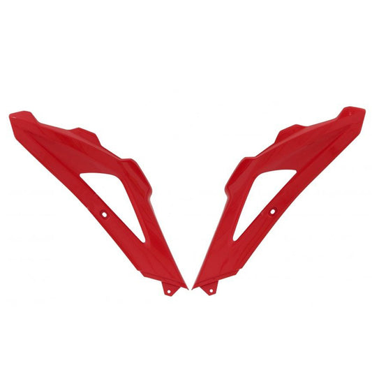Rtech Radiator Shrouds - Red