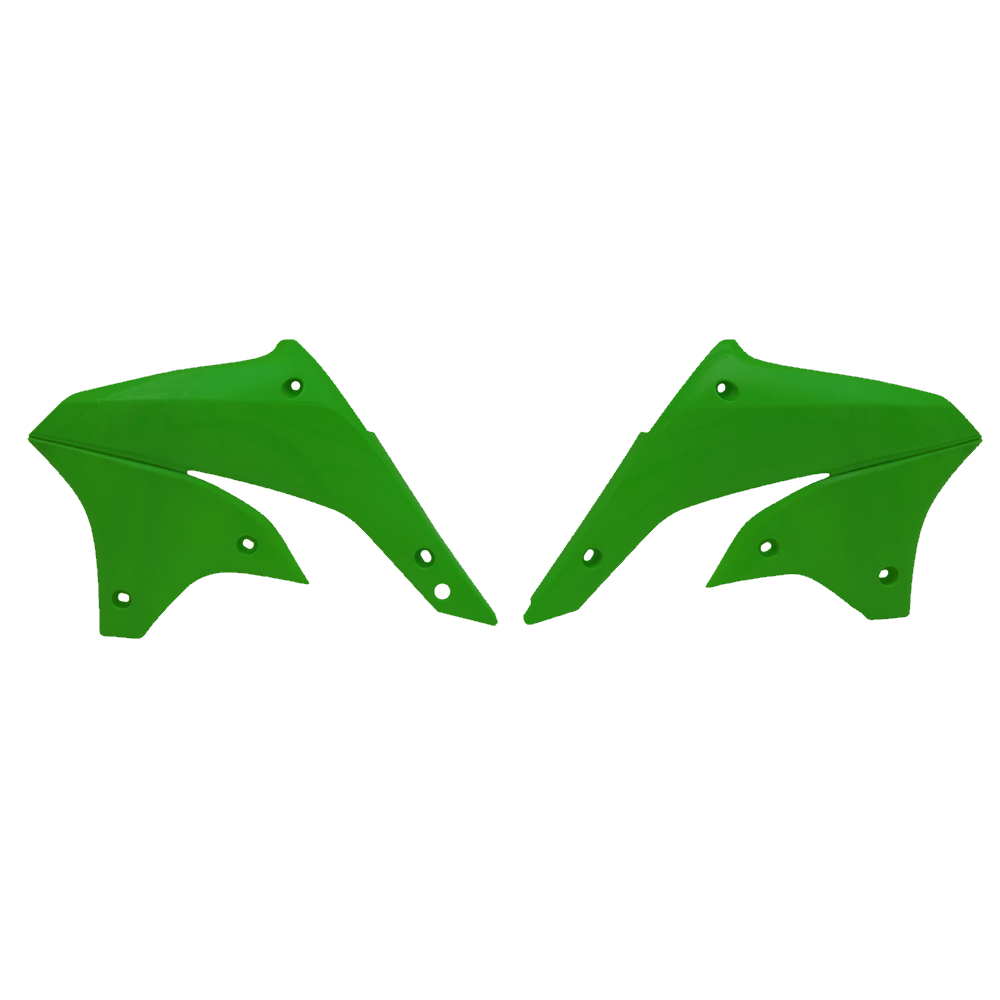 Rtech Radiator Shrouds - Green