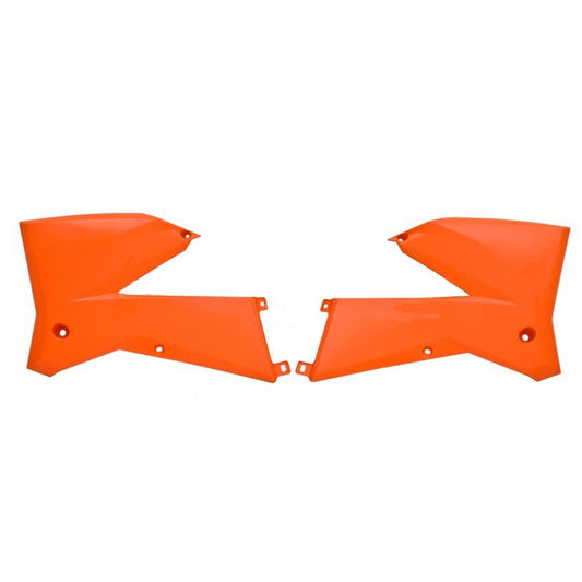 Rtech Radiator Shrouds - Orange