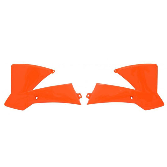 Rtech Radiator Shrouds - Orange