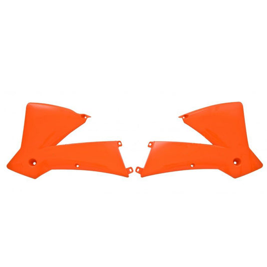 Rtech Radiator Shrouds - Orange