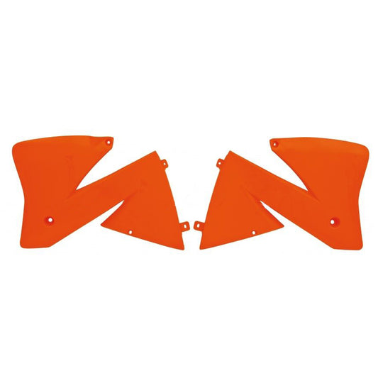 Rtech Radiator Shrouds - Orange