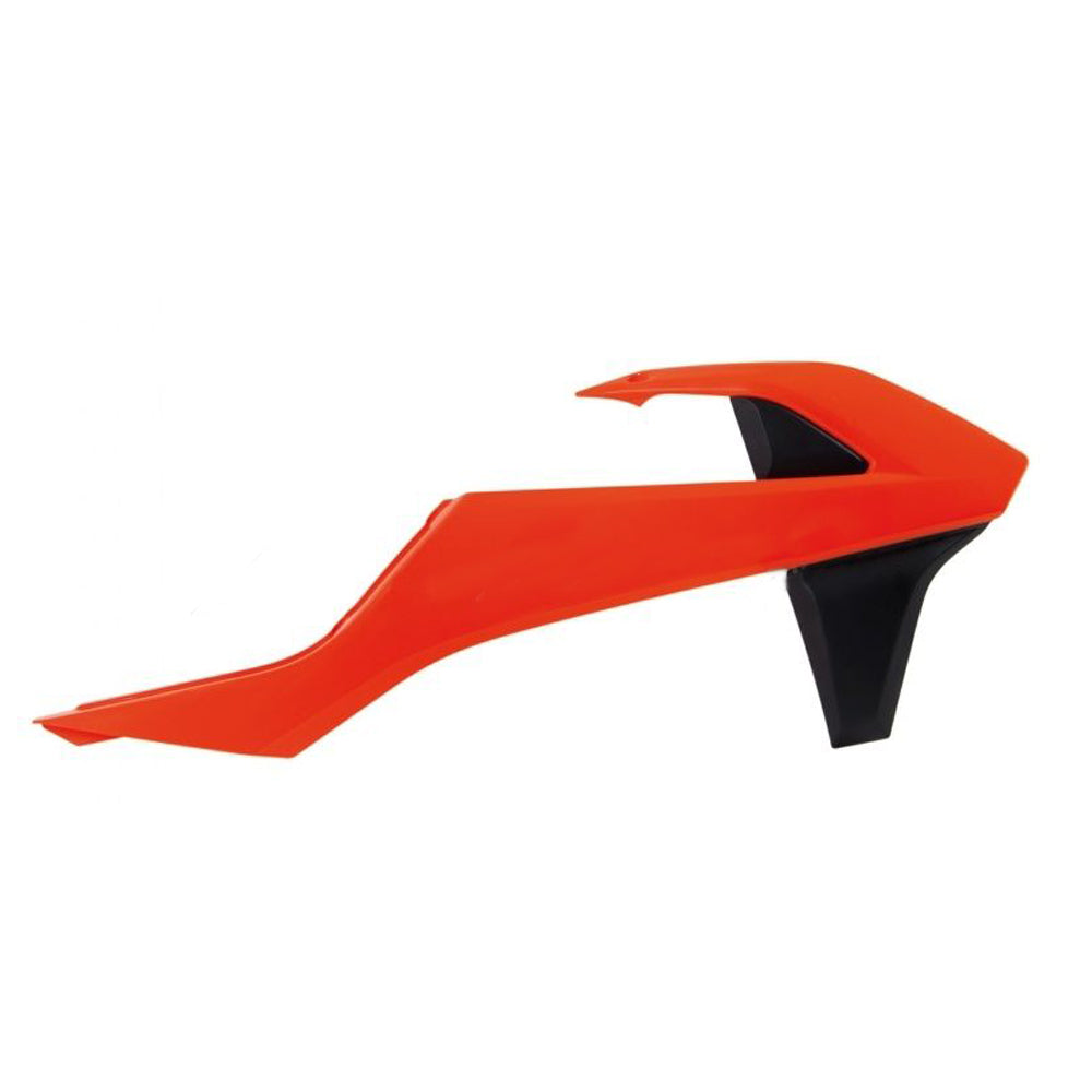 Rtech Radiator Shrouds - Orange / Black