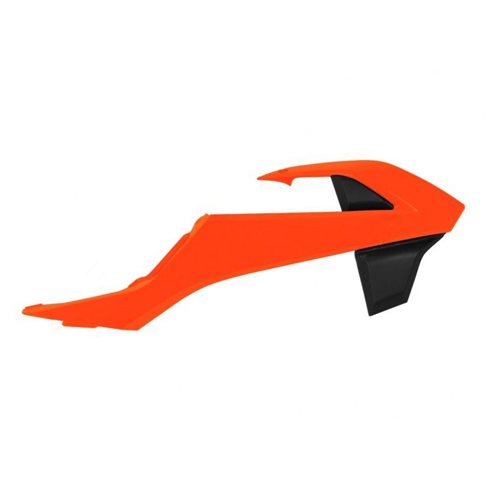 Rtech Radiator Shrouds - Orange / Black
