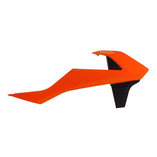 Rtech Radiator Shrouds - Orange / Black