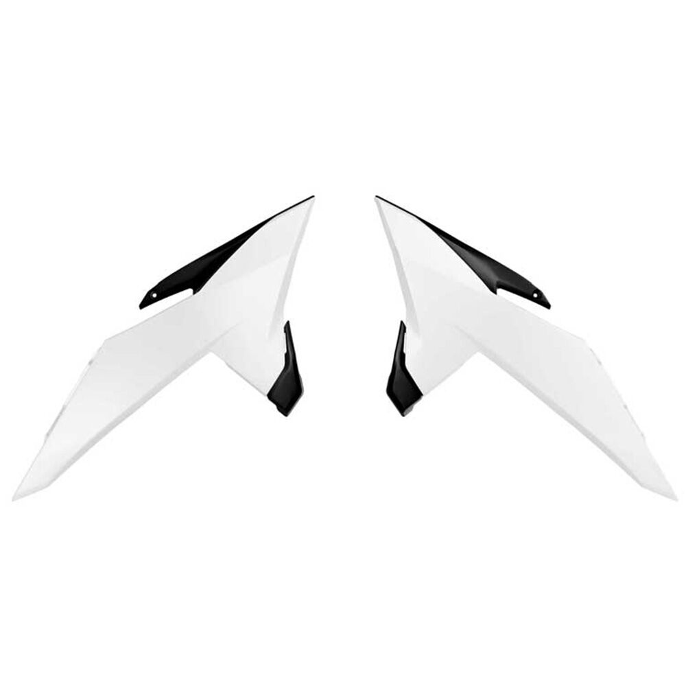 Rtech Radiator Shrouds - Black / Grey