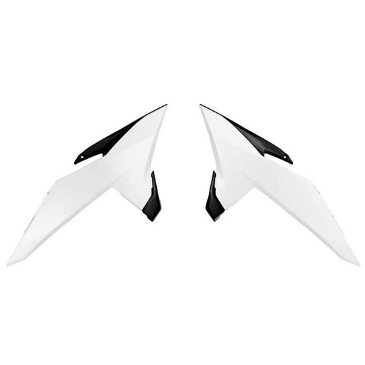 Rtech Radiator Shrouds - Black / Grey