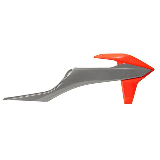 Rtech Radiator Shrouds - Grey / Orange