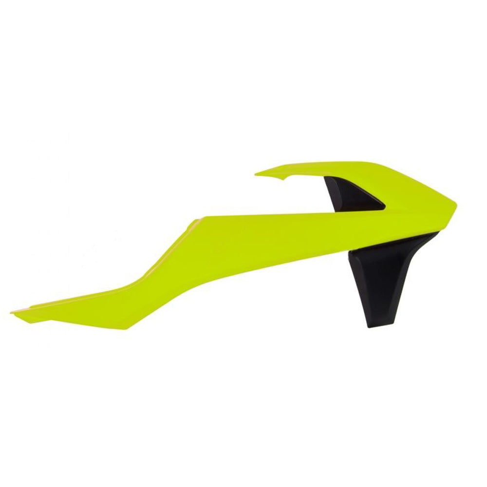 Rtech Radiator Shrouds - Yellow / Black
