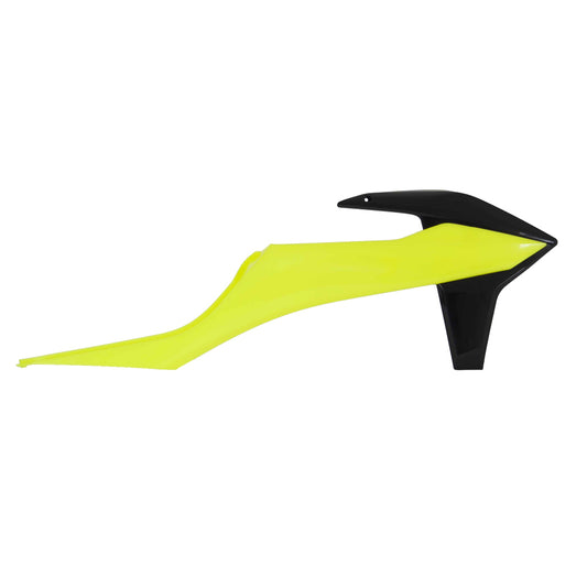 Rtech Radiator Shrouds - Yellow / Black