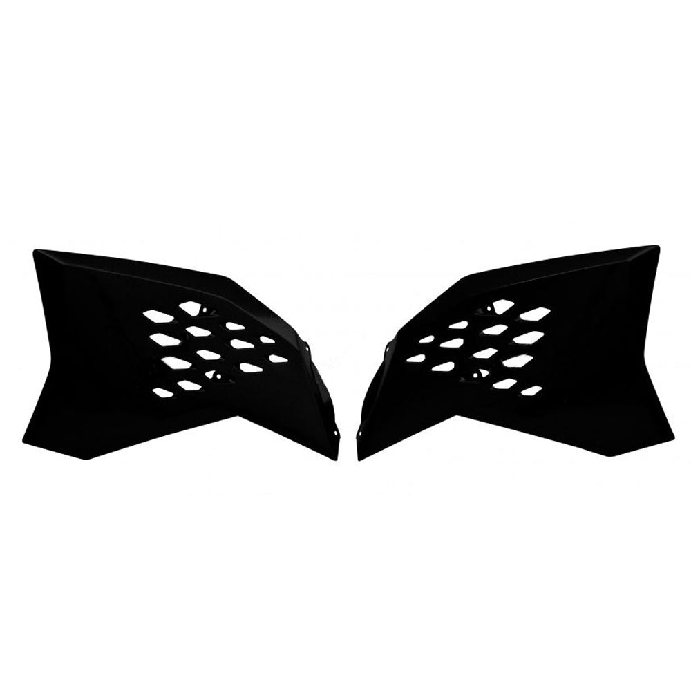 Rtech Radiator Shrouds - Black
