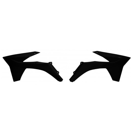 Rtech Radiator Shrouds - Black
