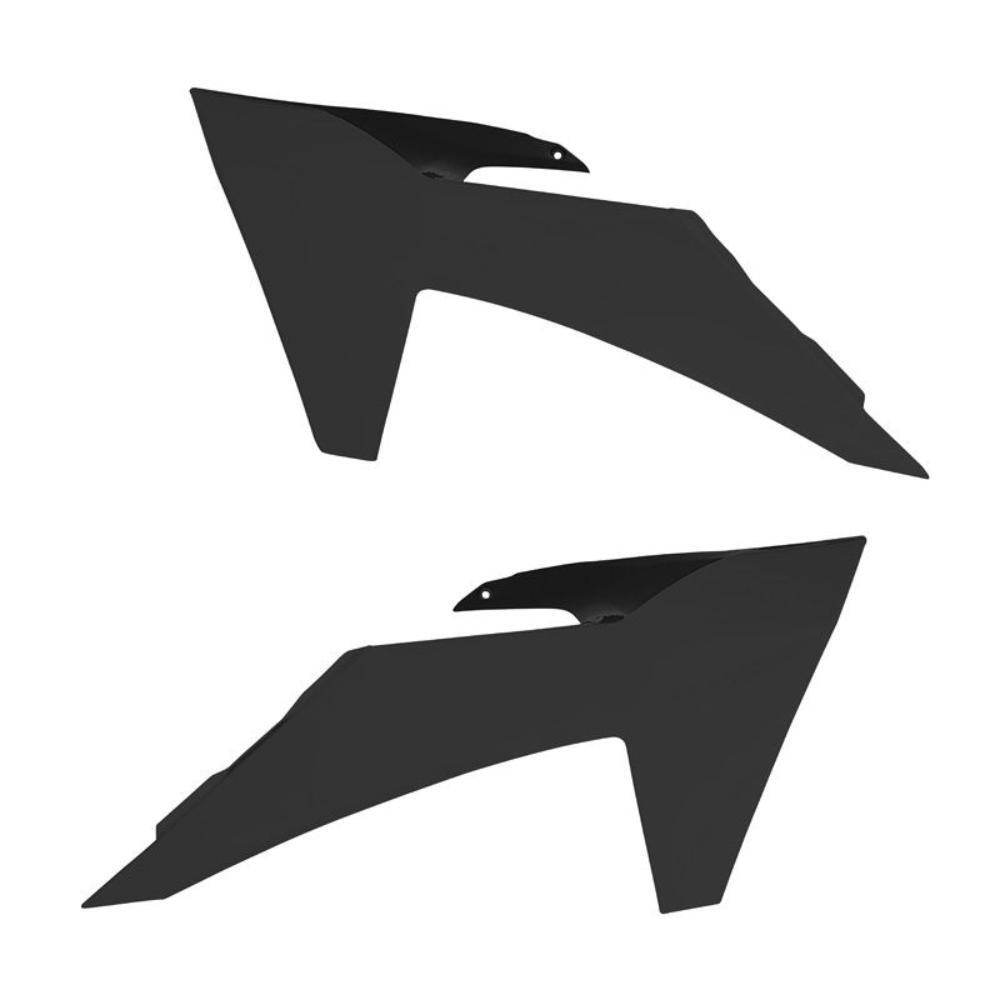 Rtech Radiator Shrouds - Black