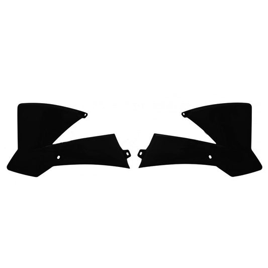 Rtech Radiator Shrouds - Black