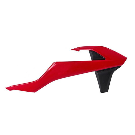 Rtech Radiator Shrouds - Red / Black