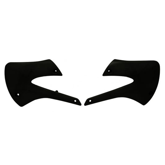 Rtech Radiator Shrouds - Black