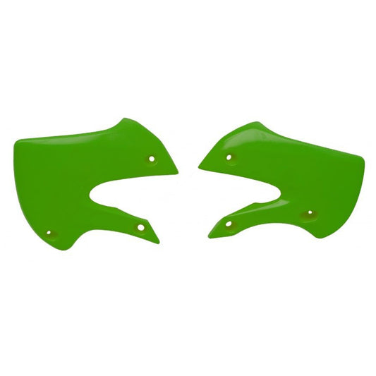 Rtech Radiator Shrouds - Green