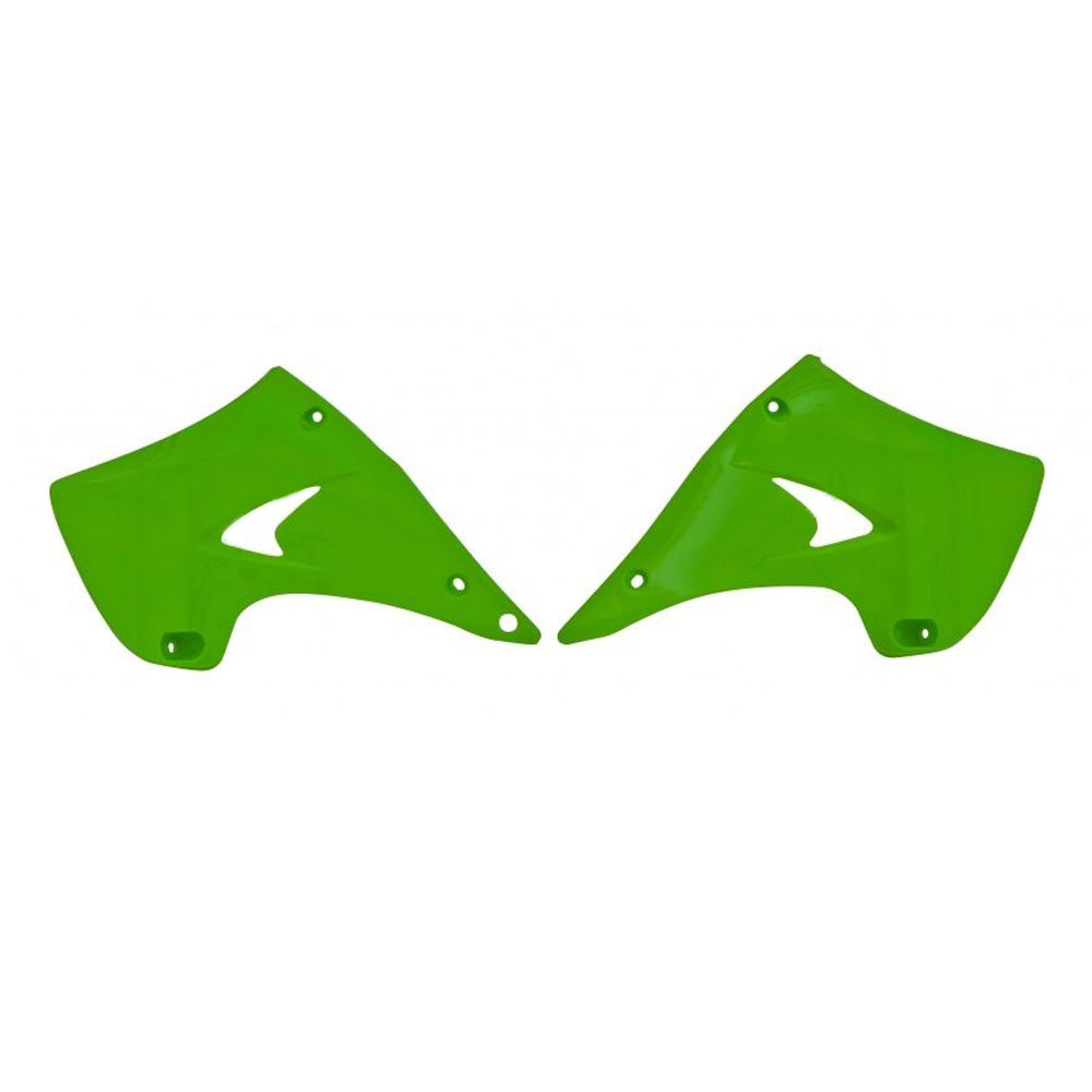 Rtech Radiator Shrouds - Green