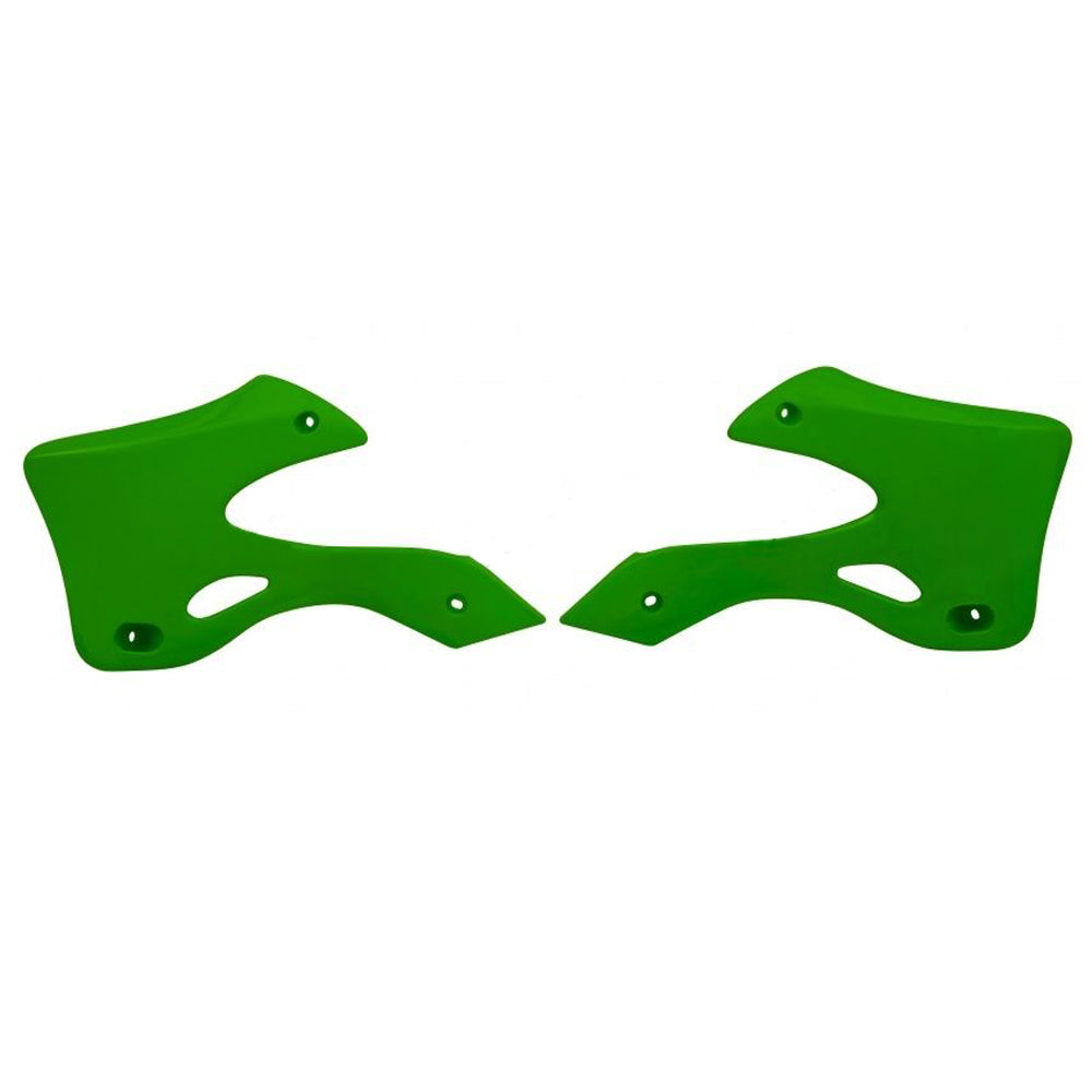 Rtech Radiator Shrouds - Green
