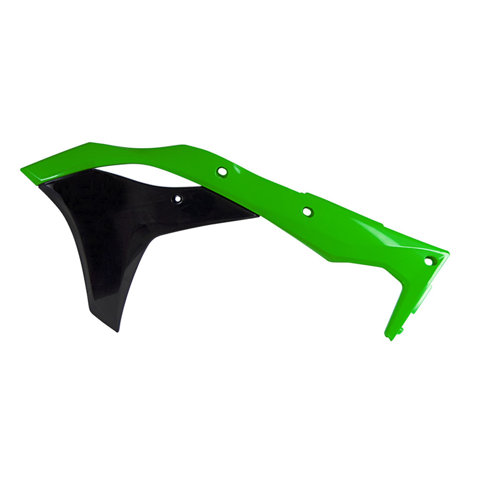 Rtech Radiator Shrouds - Green / Black