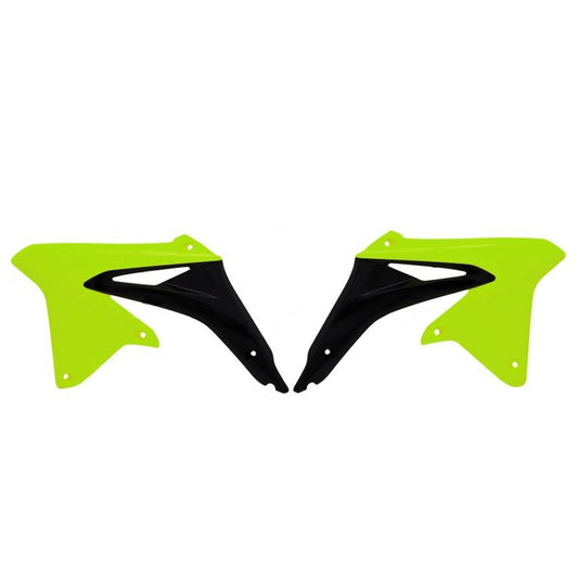 Rtech Radiator Shrouds - Yellow / Black