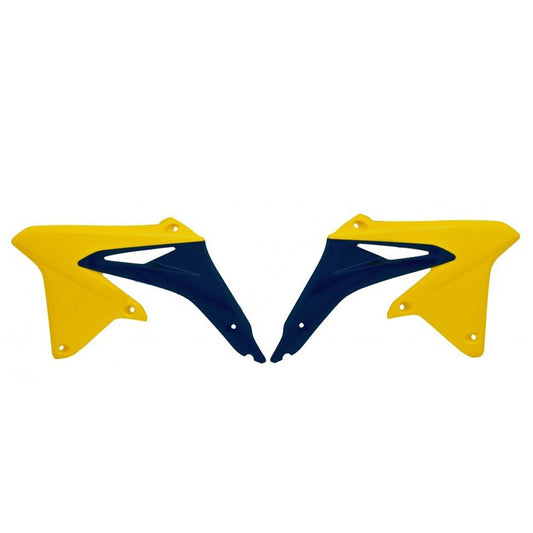 Rtech Radiator Shrouds - Yellow / Blue