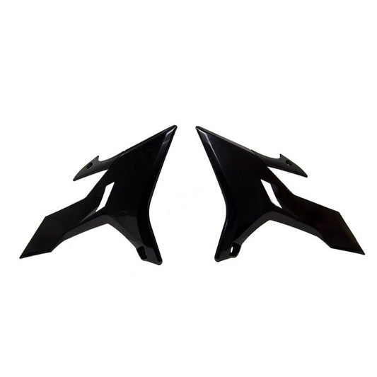 Rtech Revolution Radiator Shrouds - Black