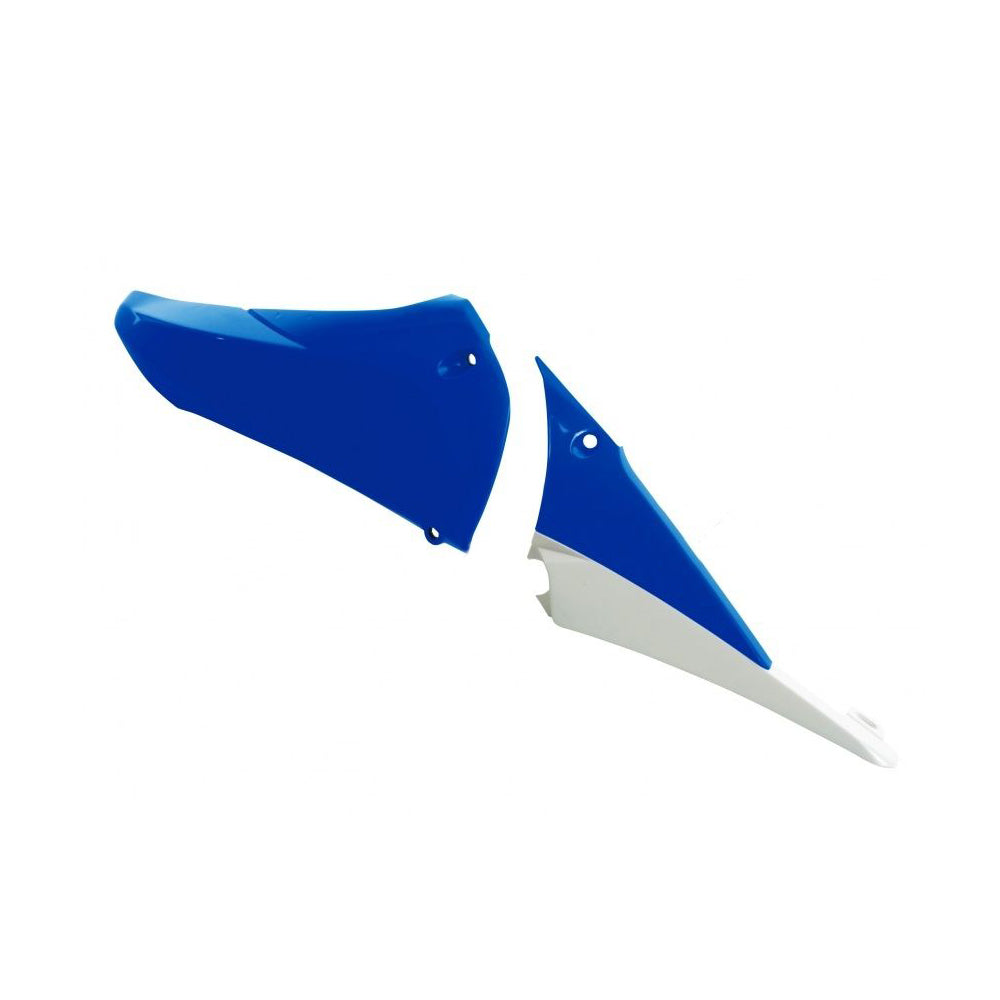 Rtech Radiator Shrouds - Blue / White