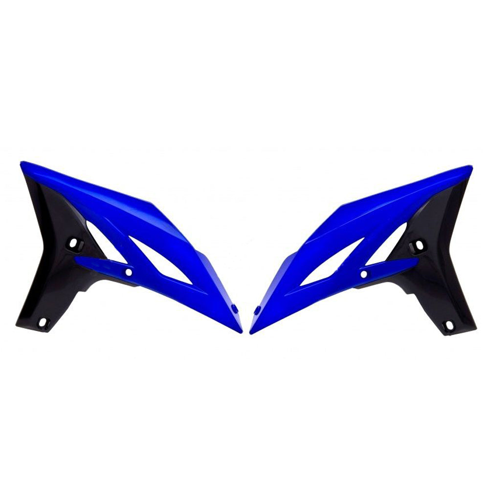 Rtech Radiator Shrouds - Blue / Black