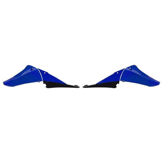 Rtech Radiator Shrouds - Blue / Black