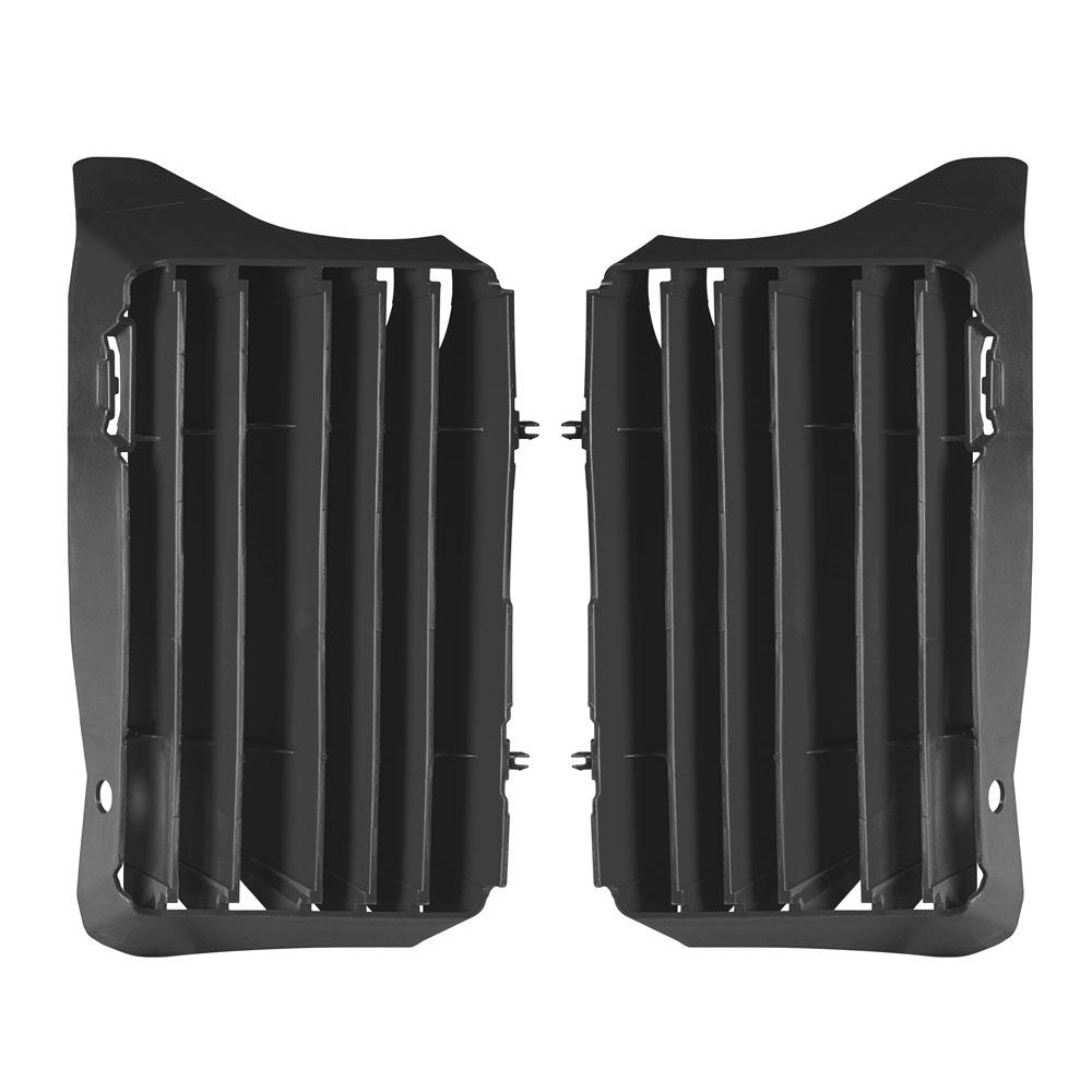 Rtech Oversized Radiator Louvres - Black
