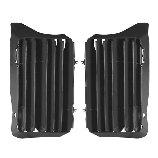 Rtech Oversized Radiator Louvres - Black