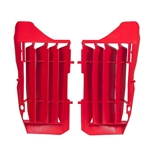 Rtech Oversized Radiator Louvres - Red