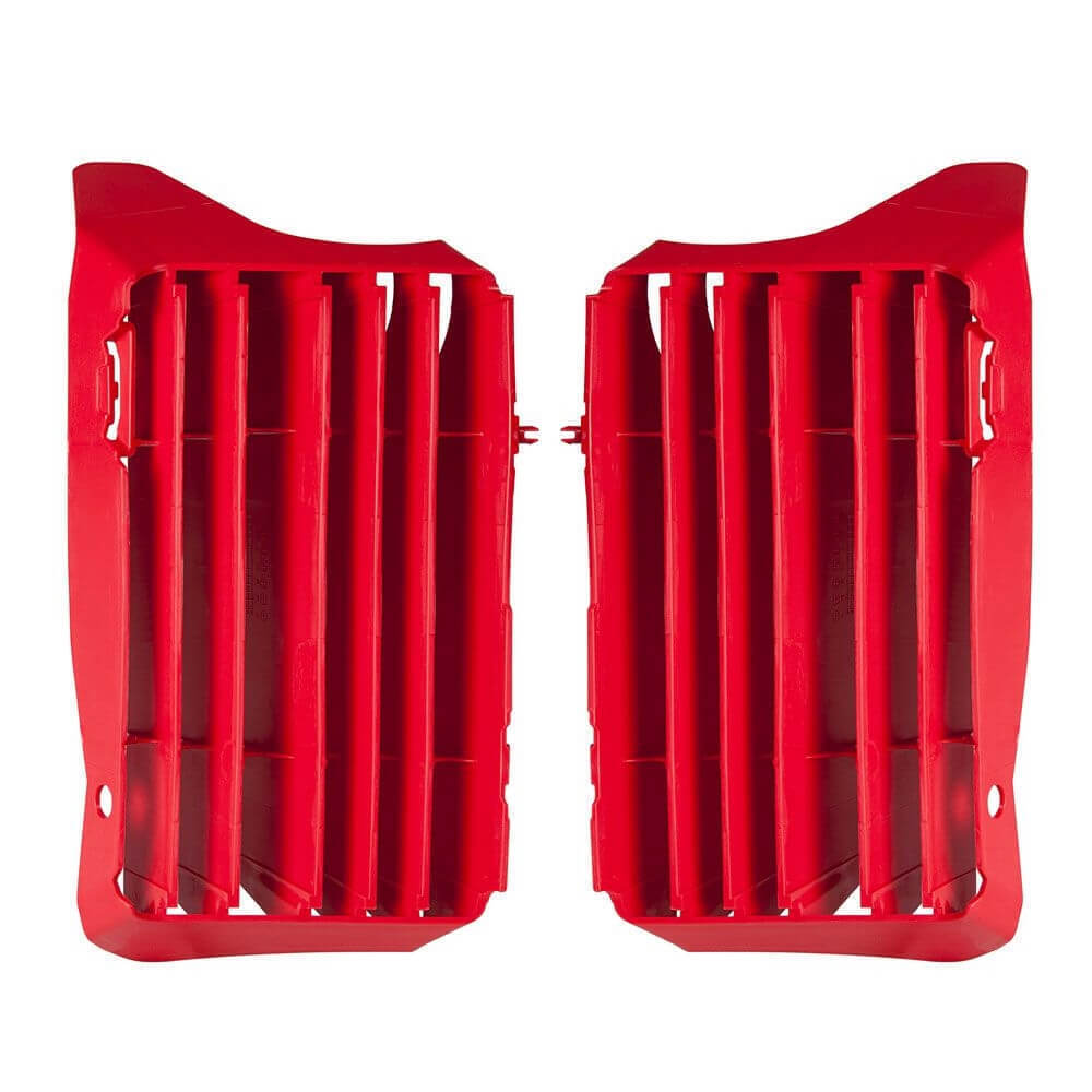 Rtech Oversized Radiator Louvres - Red