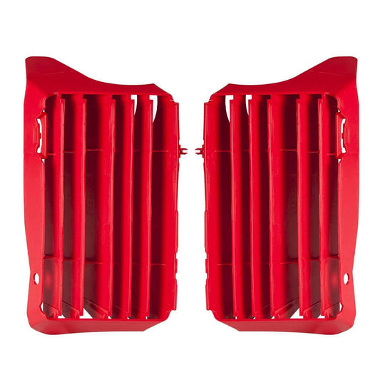 Rtech Oversized Radiator Louvres - Red