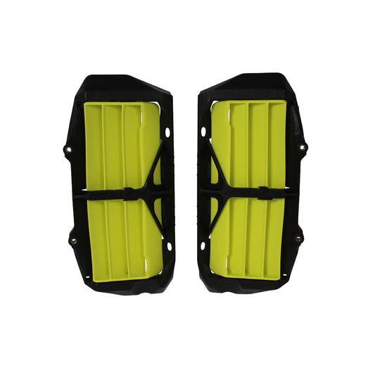 Rtech Oversized Radiator Louvres - Yellow