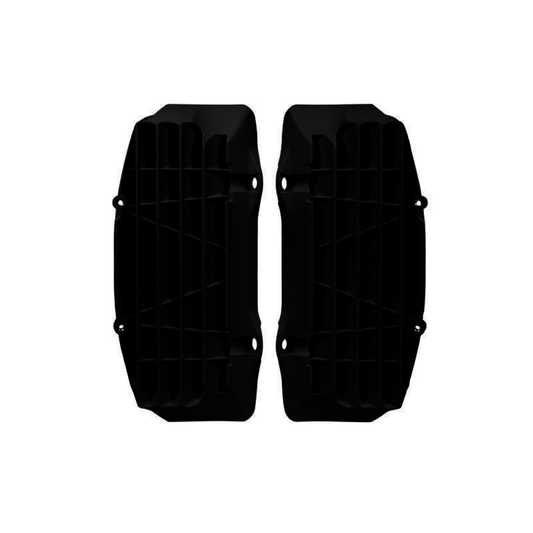 Rtech Oversized Radiator Louvres - Black