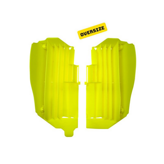 Rtech Oversized Radiator Louvres - Yellow