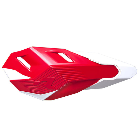 Rtech HP3 Handguards With Mounting Kit - Red / White