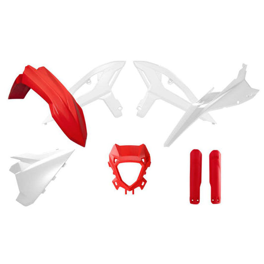 Rtech Plastics Kit 6 Piece - Red / White