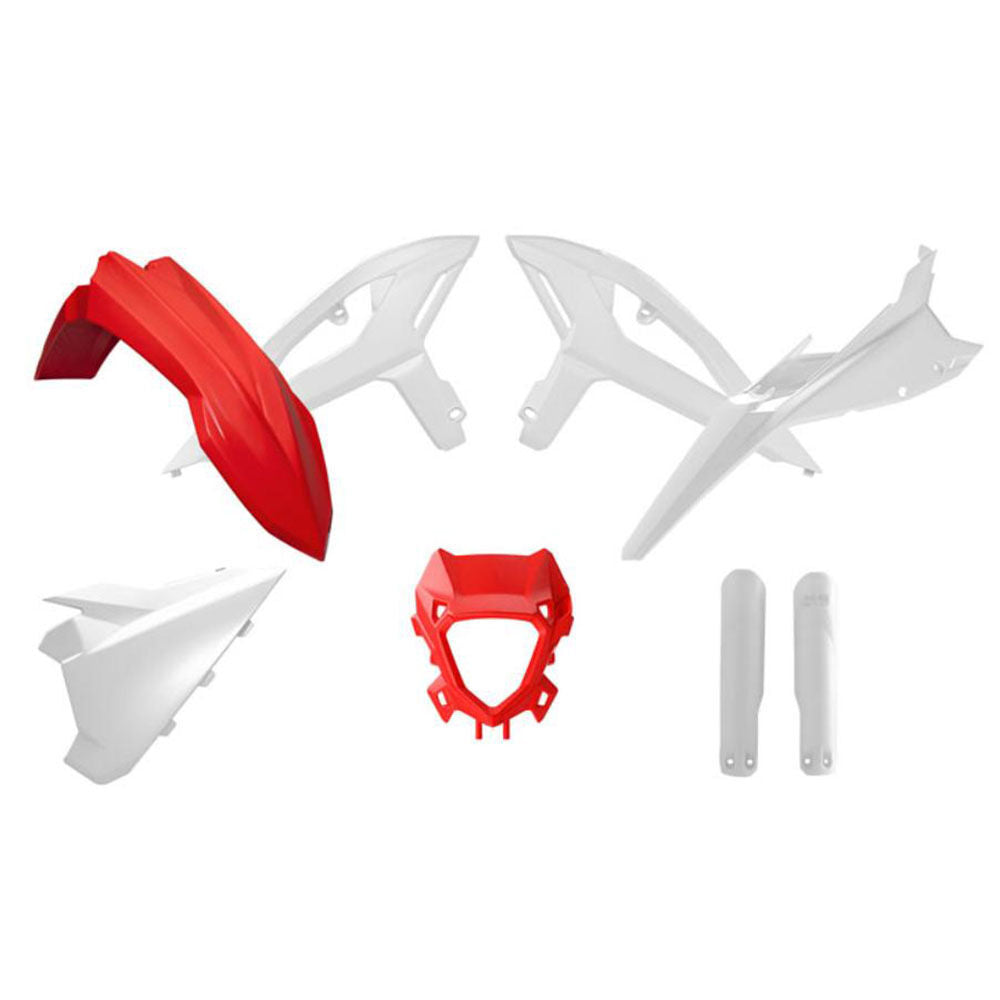 Rtech Plastics Kit - Red / White