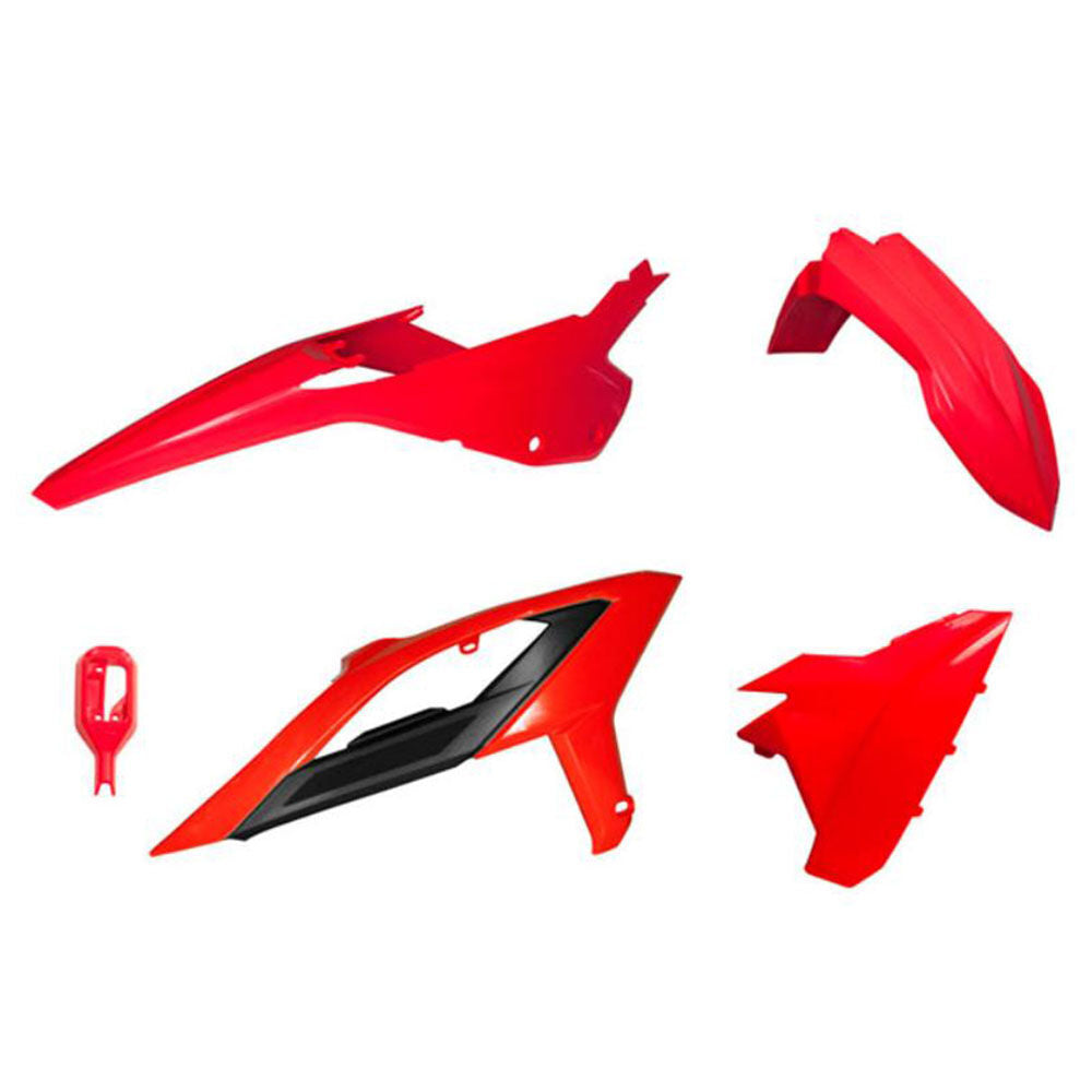 Rtech Plastic Kit 4 Piece - Red
